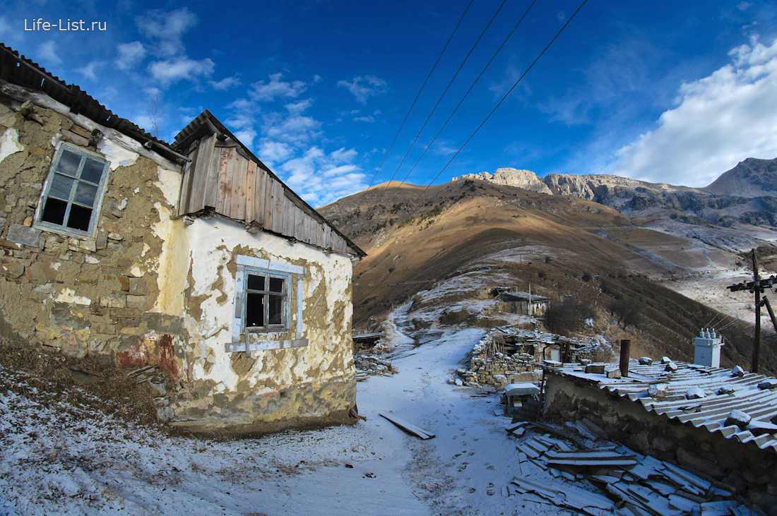 Село Миджах в Дагестане